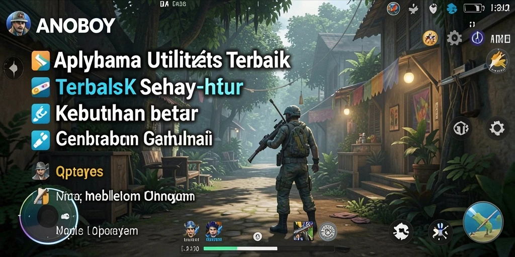 Tampilan antarmuka ANOBOY yang modern dan intuitif.