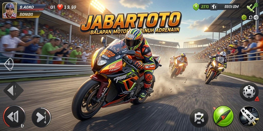 Tampilan gameplay JABARTOTO yang mendebarkan dan menantang.