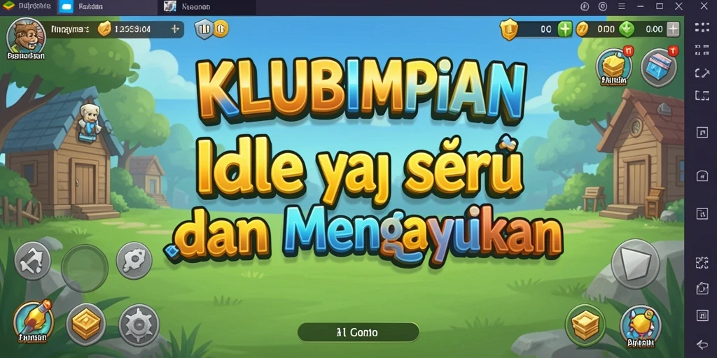 Gameplay KLUBIMPIAN yang mengasyikkan dan penuh warna.