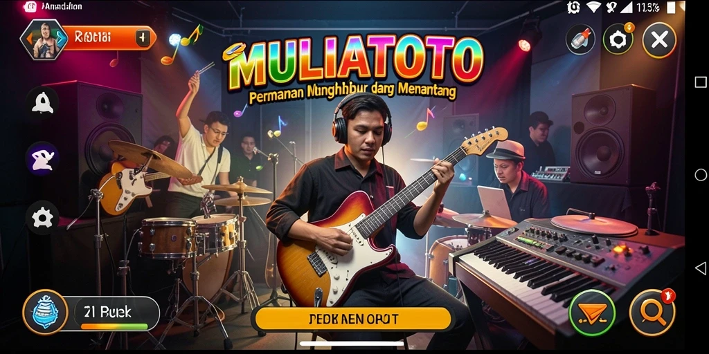 Tangkapan layar MULIATOTO yang menunjukkan gameplay seru dan interaktif.