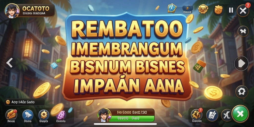 Tampilan screenshot OCATOTO menunjukkan gameplay Tycoon yang menarik dan menantang.