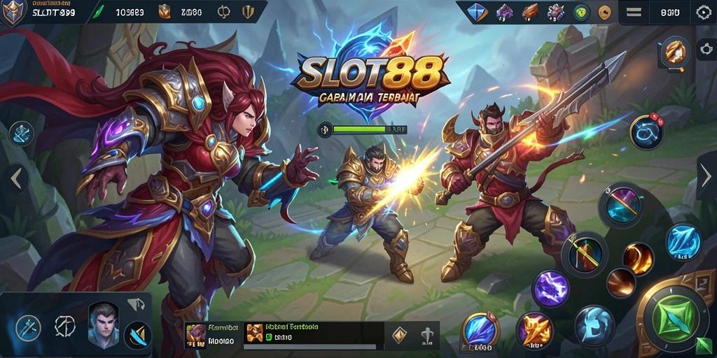 Screenshot dari gameplay seru di dalam SLOT88 yang penuh aksi.
