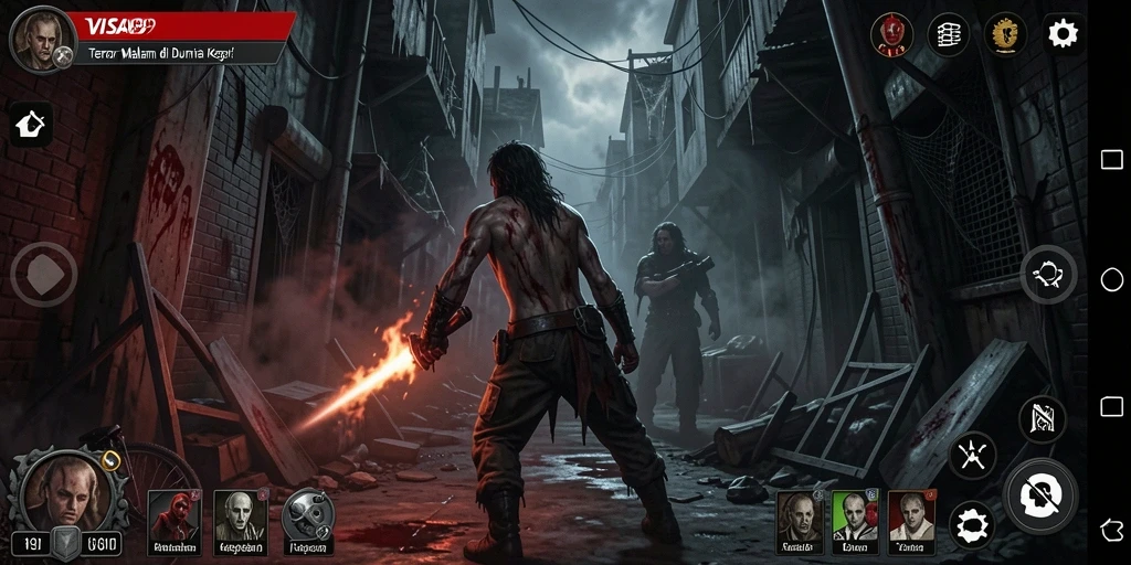 Tampilan menegangkan dari gameplay <strong>VISA89</strong>, siap menghantui Anda.